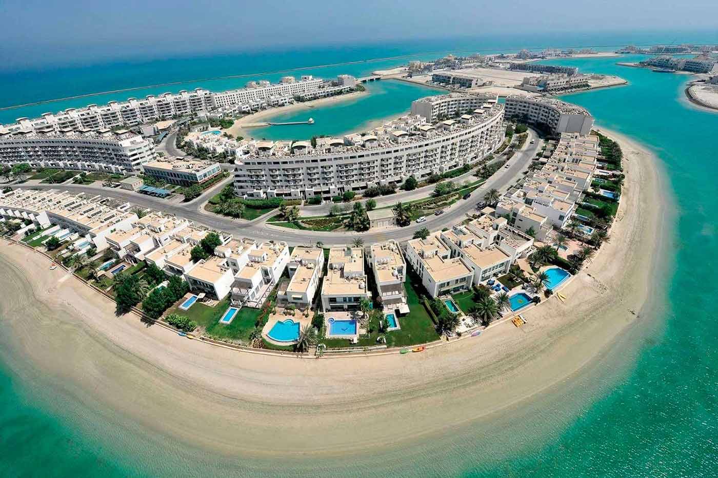 amwaj drone shot